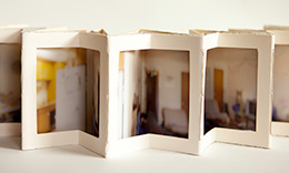 Handbound carousel book